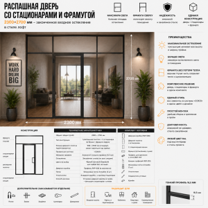 Распашная дверь