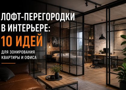 лофт перегородки