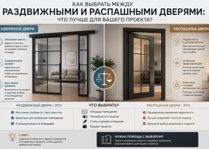 раздвижные и распашные двери
